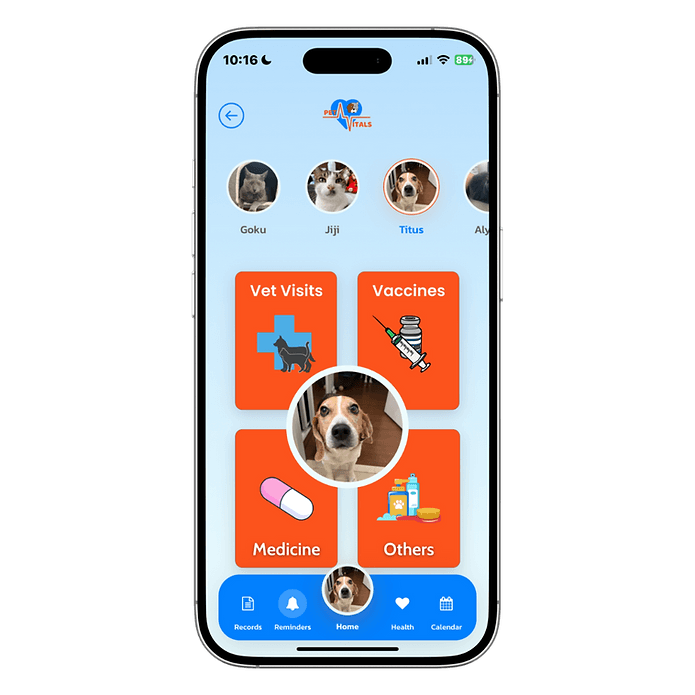 Prioritize Pet Health in PetVitals